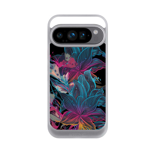 Google Pixel 9 Pro NIVOcore Le pouvoir des fleurs néon