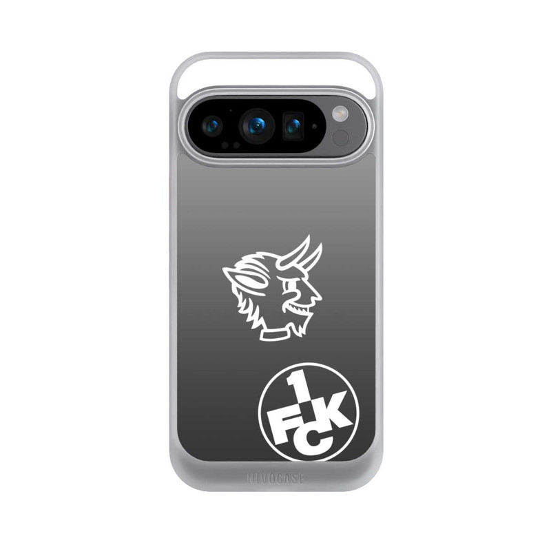 Pixel 9 Pro NIVOcore Teufelskopf FCK auf Schwarz