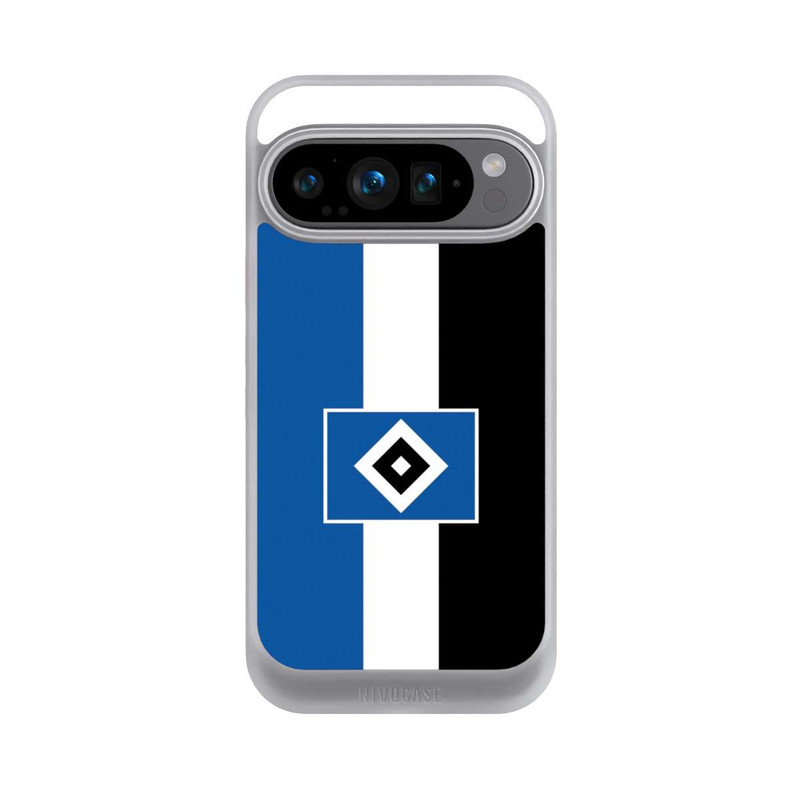 Pixel 9 Pro NIVOcore HSV Streifen - Blau-Weiß-Schwarz