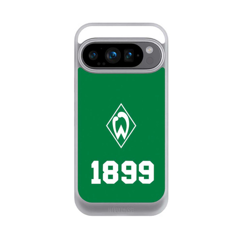 Google Pixel 9 Pro NIVOcore 1899 Grün-Weiß Lebenslang Grün - Werder Bremen