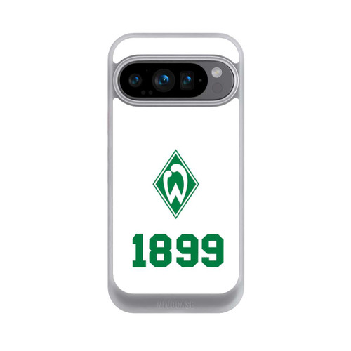 Google Pixel 9 Pro NIVOcore 1899 Grün-Weiß Lebenslang Weiss - Werder Bremen