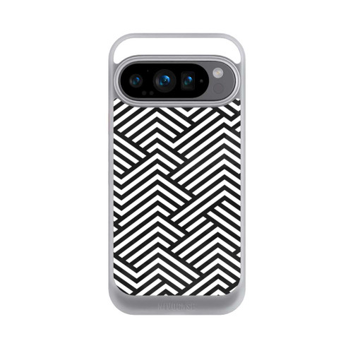 Google Pixel 9 Pro NIVOcore Schwarz und Weiß ZigZag