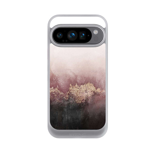 Google Pixel 9 Pro NIVOcore Rosa Himmelsstaub Golddruck