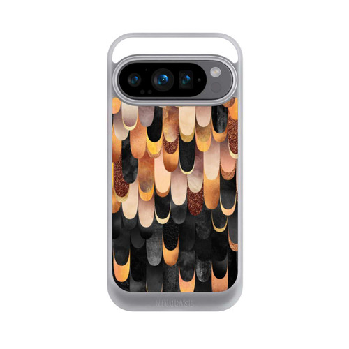 Google Pixel 9 Pro NIVOcore Gefiedertes Kupfer und Schwarz