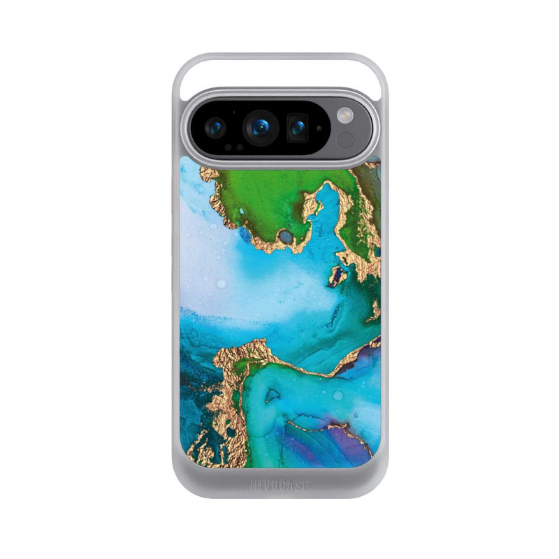 Pixel 9 Pro NIVOcore Colourfull Marble Glitterlook