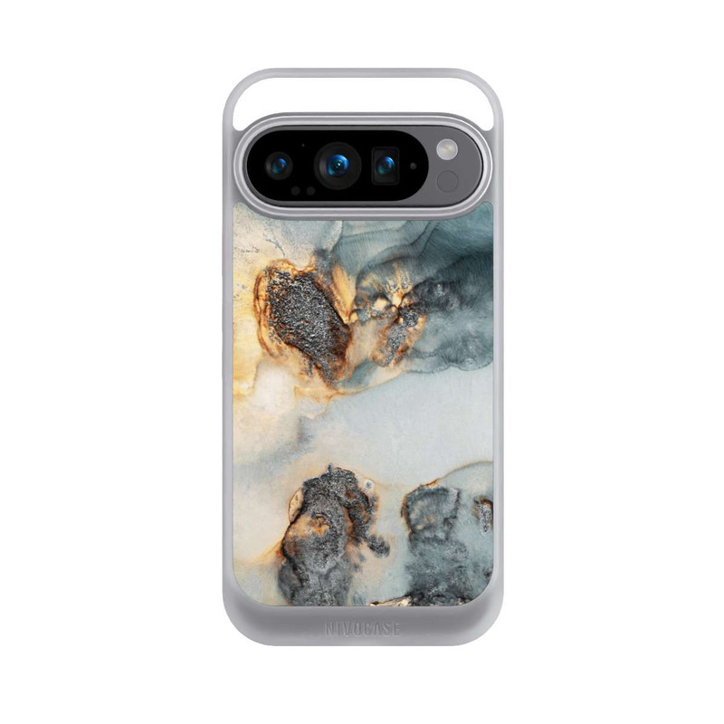 Pixel 9 Pro NIVOcore Flutwellen Golddruck