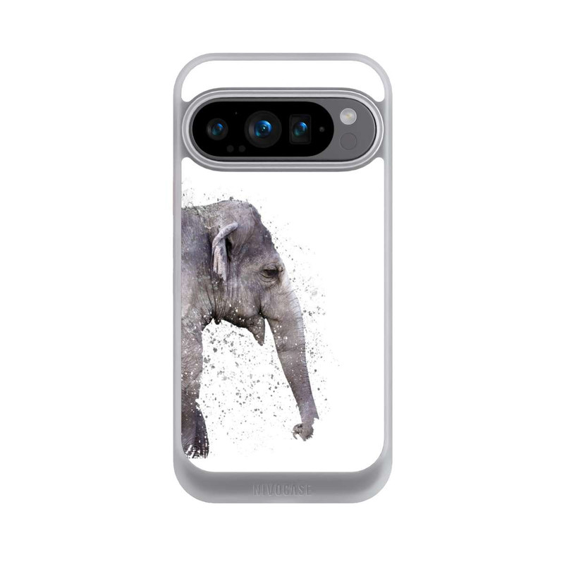 Pixel 9 Pro NIVOcore Elefantenporträt