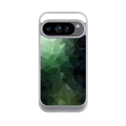 Google Pixel 9 Pro NIVOcore Polygonal Mosaic Green