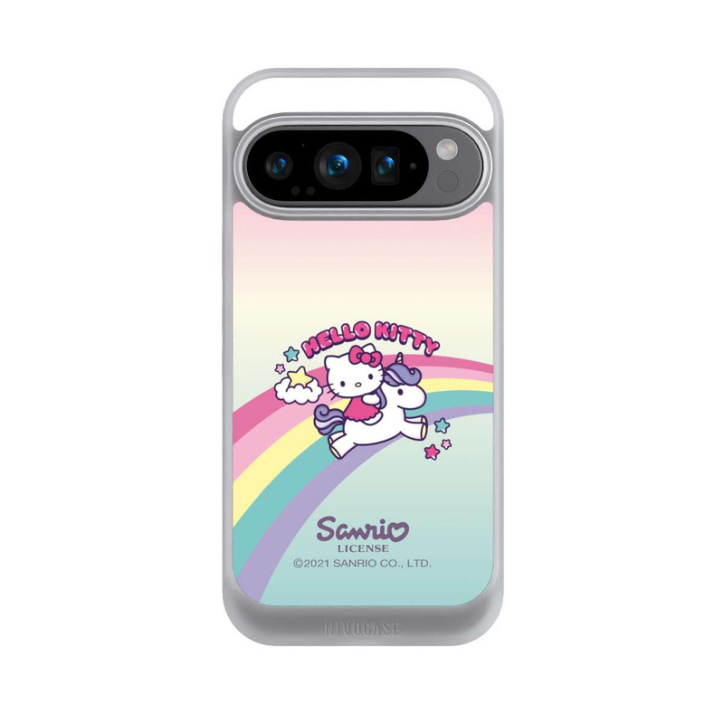 Pixel 9 Pro NIVOcore Hello Kitty Regenbogen 