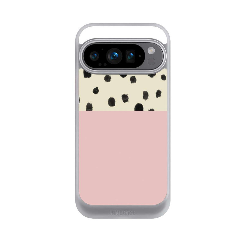 Pixel 9 Pro NIVOcore Punkte und Rosa