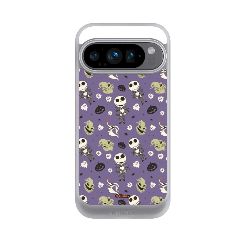 Pixel 9 Pro NIVOcore Jack Purple Pattern Tim Burtons Nightmare before Christmas