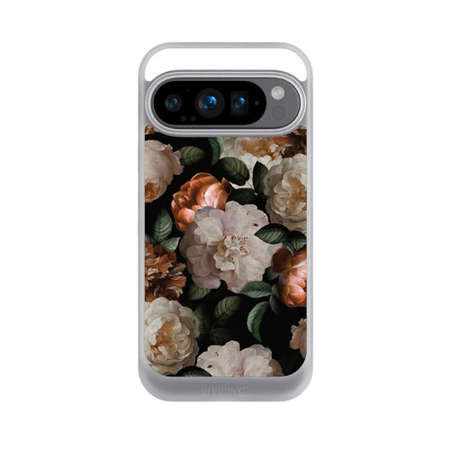 Google Pixel 9 Pro NIVOcore Copper Roses Wallpaper