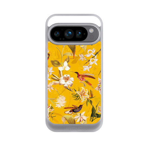 Google Pixel 9 Pro NIVOcore Motif Colibri Jaune