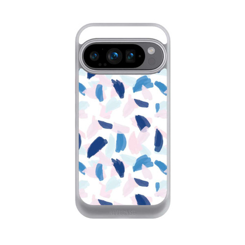 Google Pixel 9 Pro NIVOcore Peinture bleue et rose