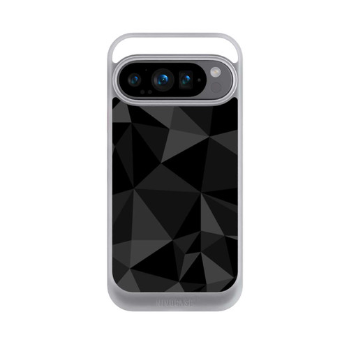 Google Pixel 9 Pro NIVOcore Polygonmuster schwarz