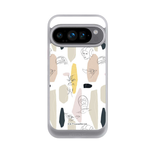 Google Pixel 9 Pro NIVOcore Helle Seite Line Art