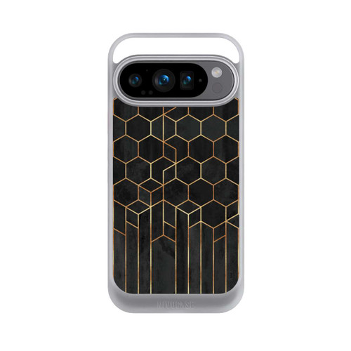 Google Pixel 9 Pro NIVOcore Schwarze Sechsecke