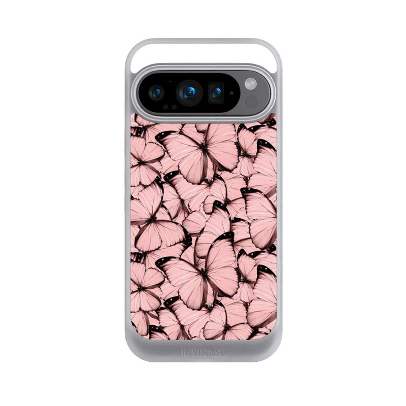 Pixel 9 Pro NIVOcore Papillon rose