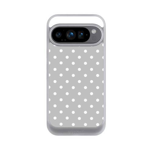 Google Pixel 9 Pro NIVOcore Polka Dots Grau