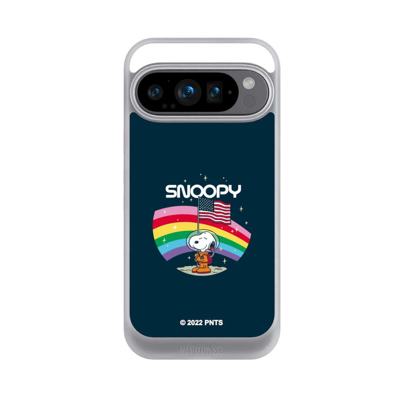 Pixel 9 Pro NIVOcore Snoopy Weltraumreisender Regenbogen