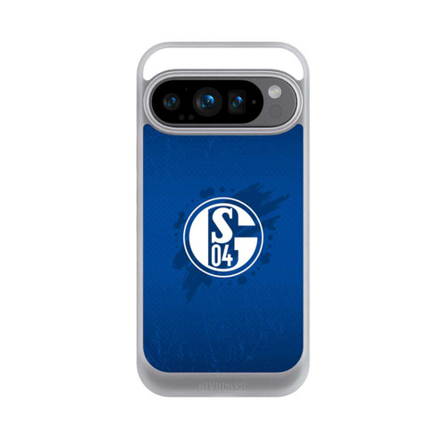 Google Pixel 9 Pro NIVOcore Schalke 04 Farbe Fleck Blau