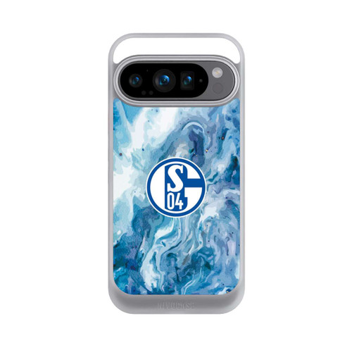 Google Pixel 9 Pro NIVOcore Schalke 04 Flüssig Blau