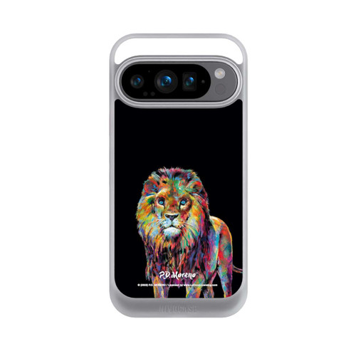 Google Pixel 9 Pro NIVOcore Löwe Bunte Kunst von P.D. Moreno