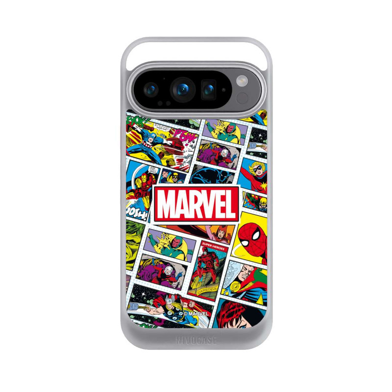 Pixel 9 Pro NIVOcore Marvel Comic Pattern