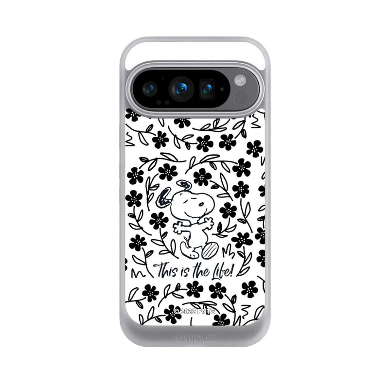 Pixel 9 Pro NIVOcore Snoopy schwarz und weiß This Is The Life
