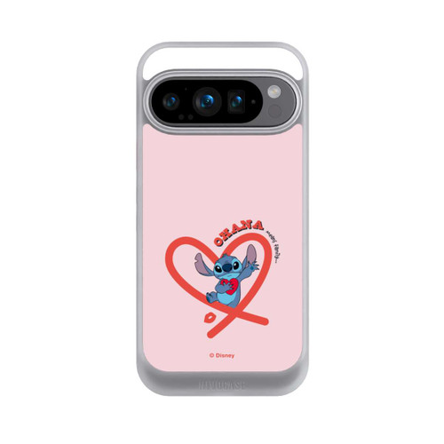 Google Pixel 9 Pro NIVOcore Stitch Ohana Cœur rose