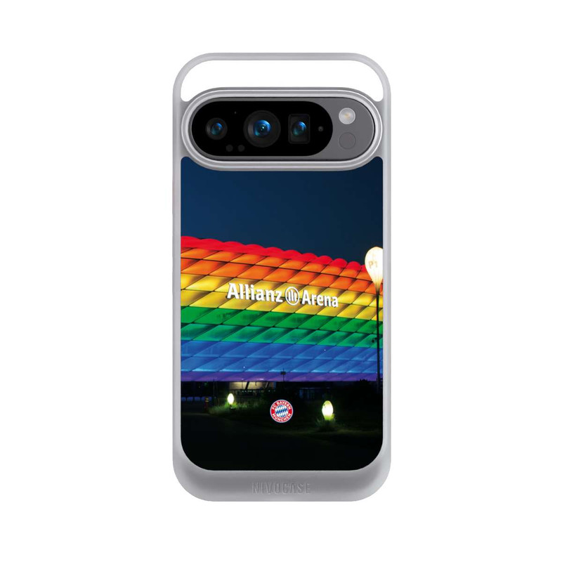 Pixel 9 Pro NIVOcore Allianz Arena Regenbogen