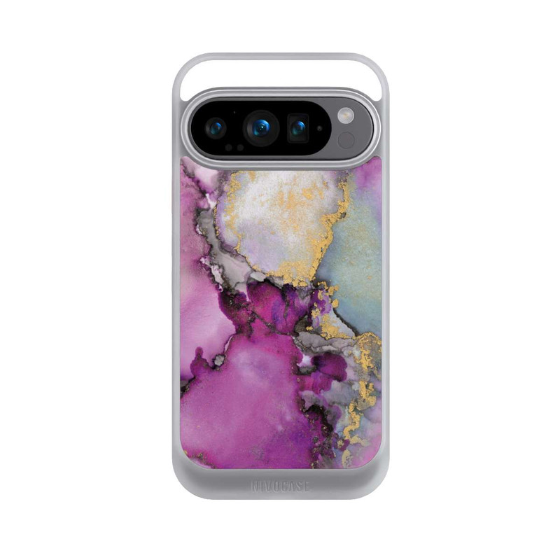 Pixel 9 Pro NIVOcore Alcohol Ink Art Pink