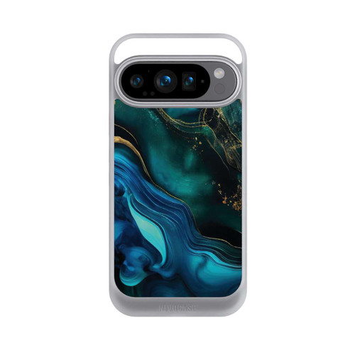 Google Pixel 9 Pro NIVOcore Encre bleue et dorée avec IA