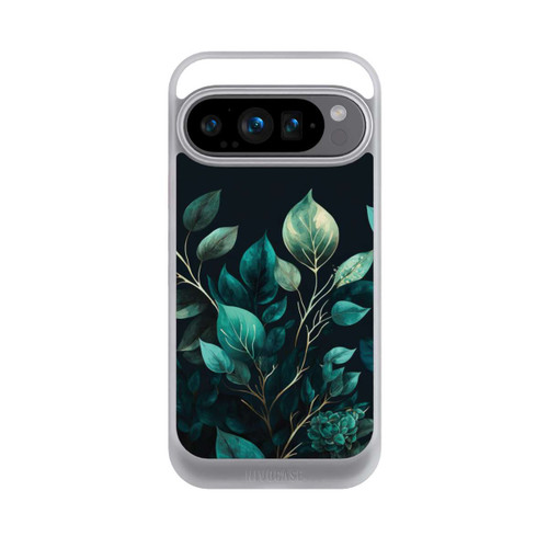 Google Pixel 9 Pro NIVOcore Eucalyptus Fond Sombre avec IA