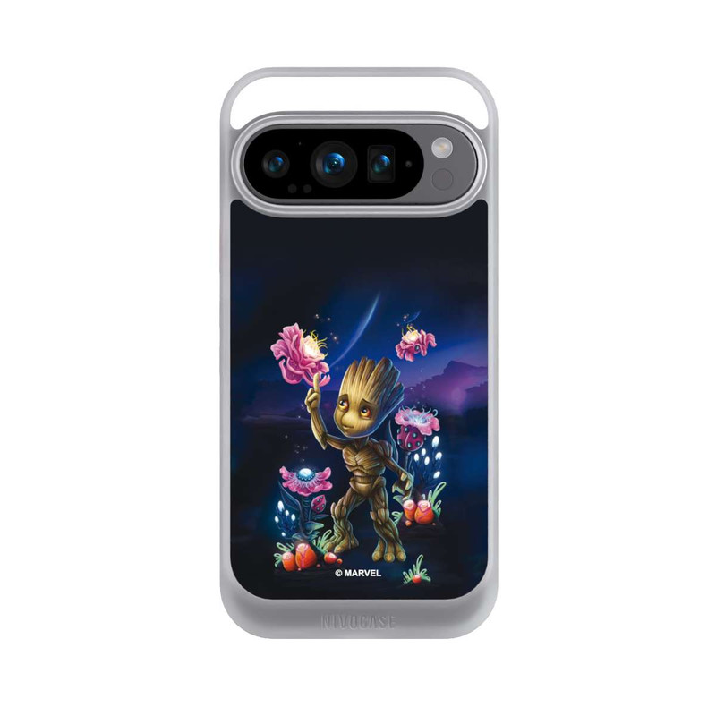 Pixel 9 Pro NIVOcore Baby Groot Fleurs