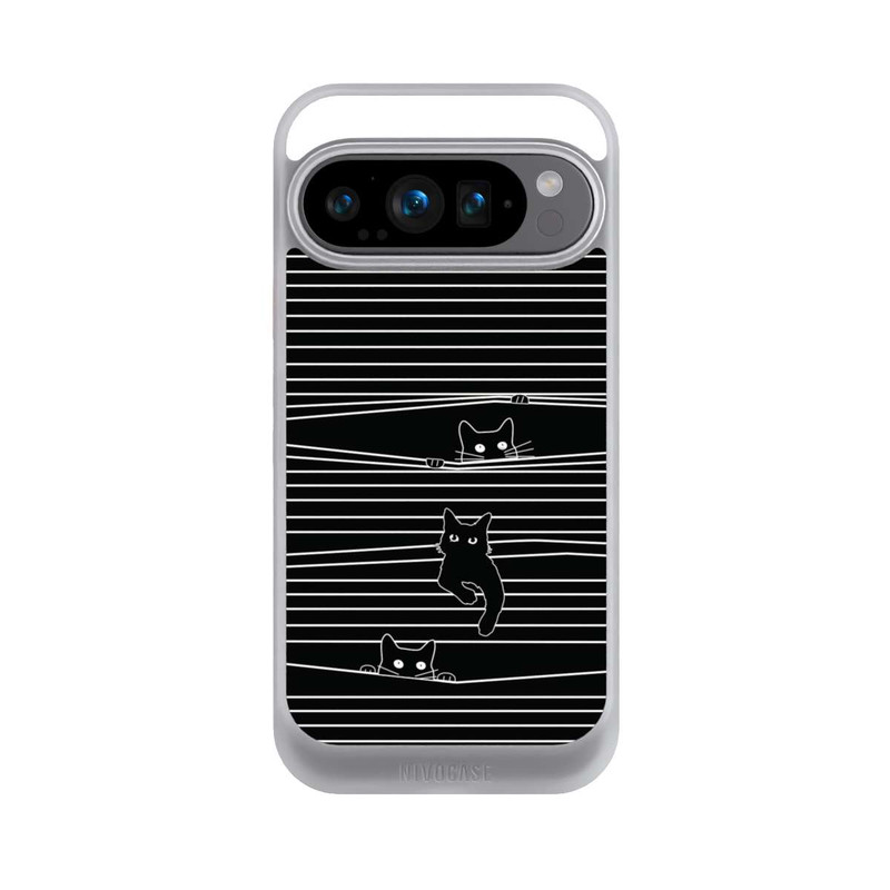 Pixel 9 Pro NIVOcore Cats Peeping
