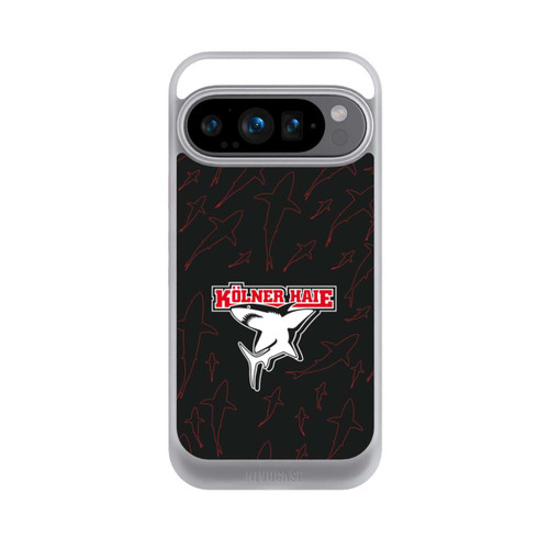 Google Pixel 9 Pro NIVOcore Haie Muster Rot