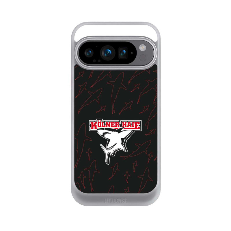 Pixel 9 Pro NIVOcore Haie Muster Rot