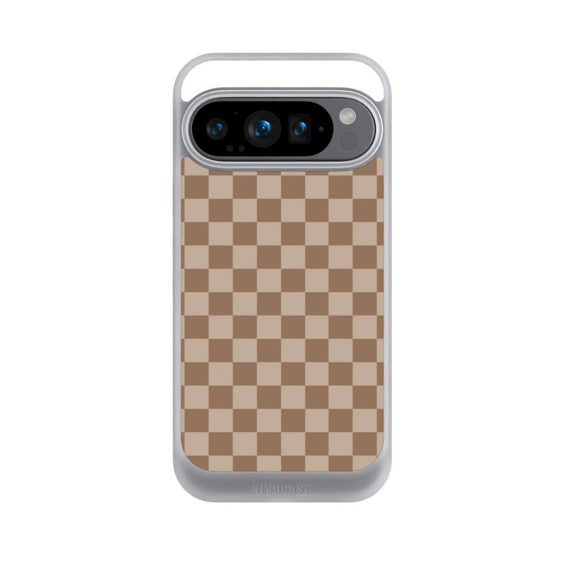 Pixel 9 Pro NIVOcore Braun Karo