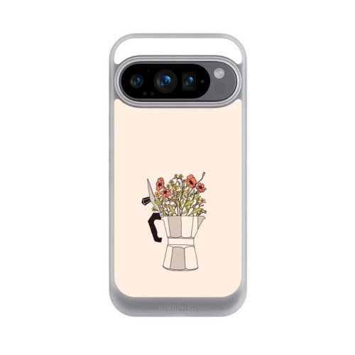 Google Pixel 9 Pro NIVOcore Moka Blumen
