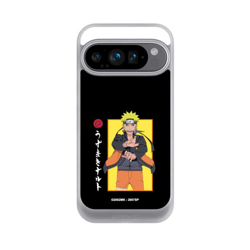 Google Pixel 9 Pro NIVOcore Naruto Kampfposition Schwarz