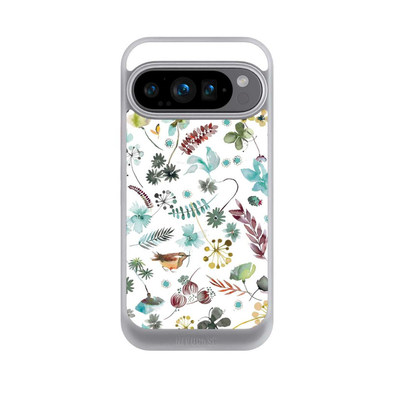 Pixel 9 Pro NIVOcore Botanischer Schmetterling Natur Blau