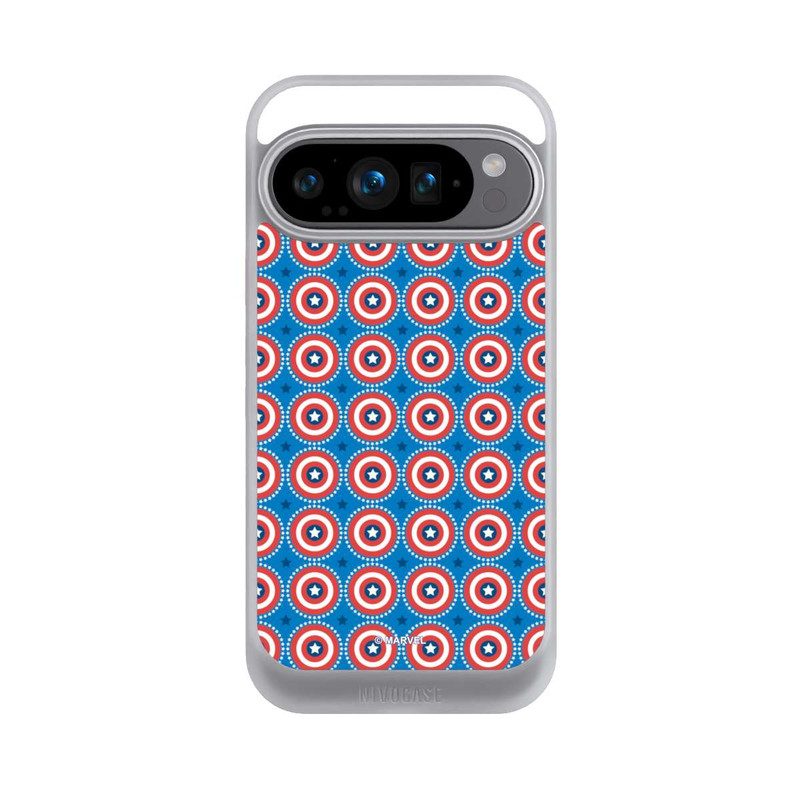 Pixel 9 Pro NIVOcore Captain American Shield Pattern