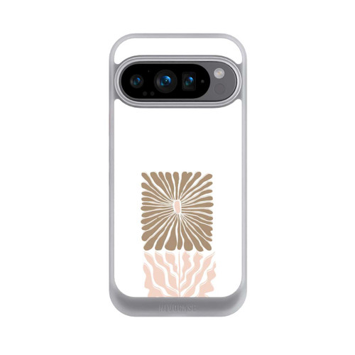 Google Pixel 9 Pro NIVOcore Boho Flower Caramel on White
