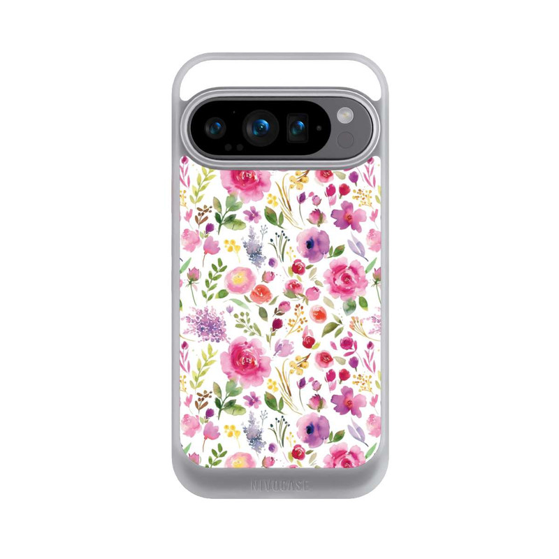 Pixel 9 Pro NIVOcore Roses Flowers Purple