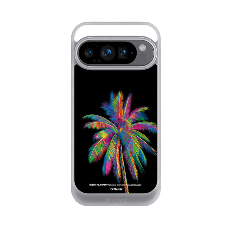 Pixel 9 Pro NIVOcore Palmier arc-en-ciel