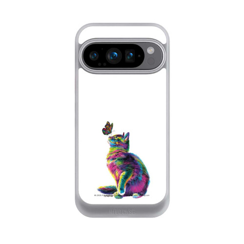 Google Pixel 9 Pro NIVOcore Katze verspielt