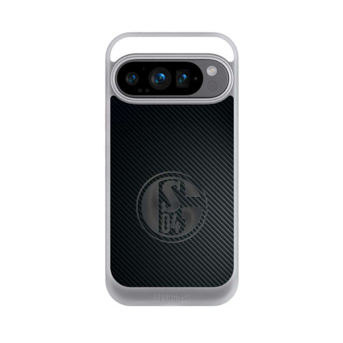 Google Pixel 9 Pro NIVOcore Schalke 04 Carbon Look