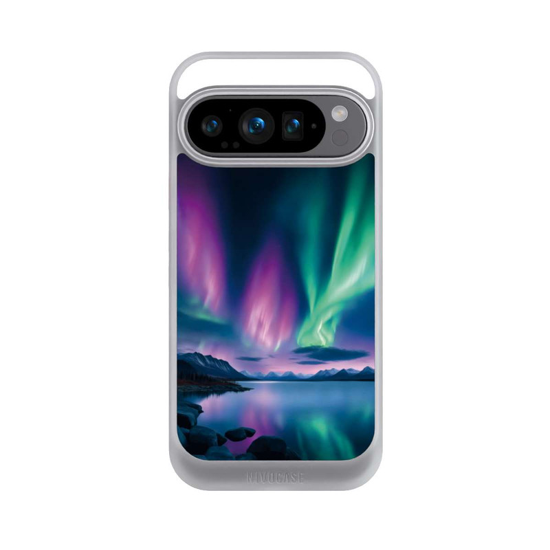 Pixel 9 Pro NIVOcore Aurora Borealis avec IA