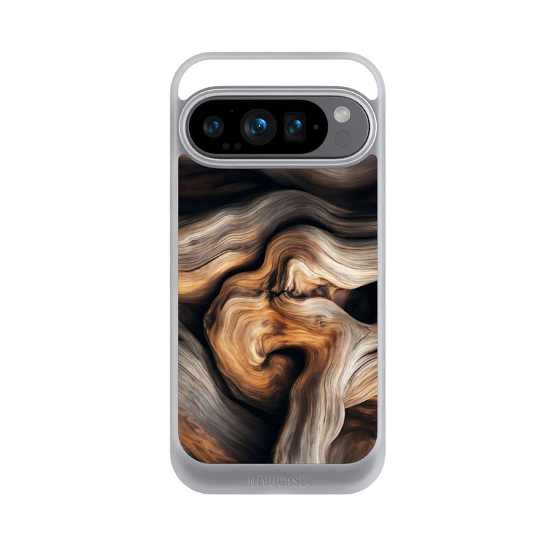Pixel 9 Pro NIVOcore Rustikales Holz mit KI
